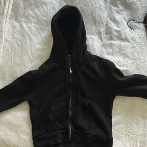 Brandy Melville cropped hoodie